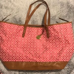 Pink tote